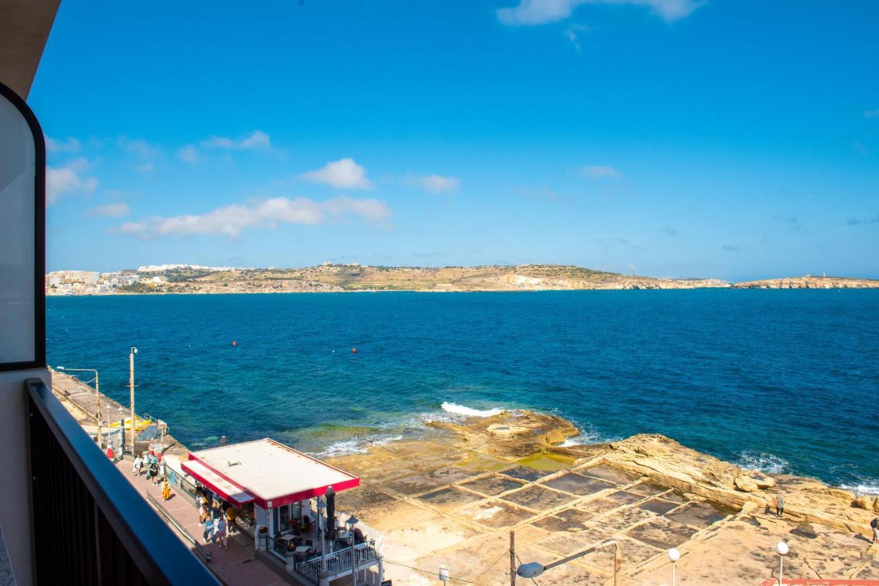 Islet Promenade Seafront 1 Bedroom Apartment With Sea View Balcony By Getawaysmalta St. Paul's Bay Exterior foto